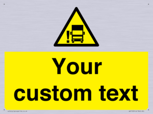 Custom warning blindspot